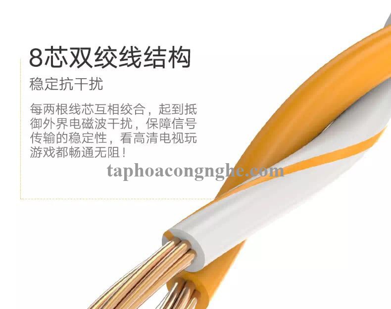 Ugreen 50178 10M màu Đen Cáp mạng LAN CAT6 dây dẹt NW102 30050178